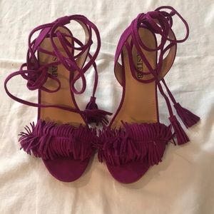 Fringe heels